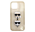 Pre-Loved Karl Lagerfeld 13 Pro Max Golden Phone Cover – Authentic Pre-Owned Designer Accessory