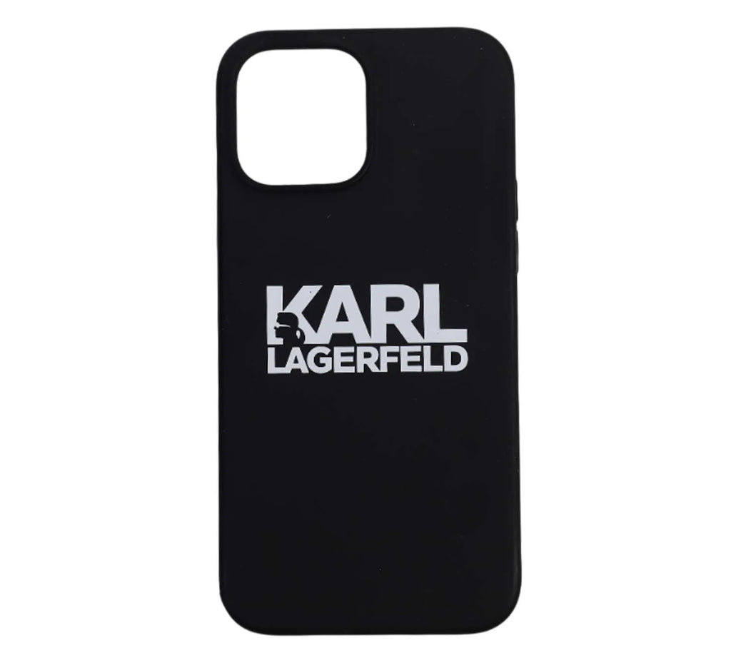 Pre-Loved Karl Lagerfeld 13 Pro Max Black Phone Cover – Authentic Pre-Owned Designer Accessory