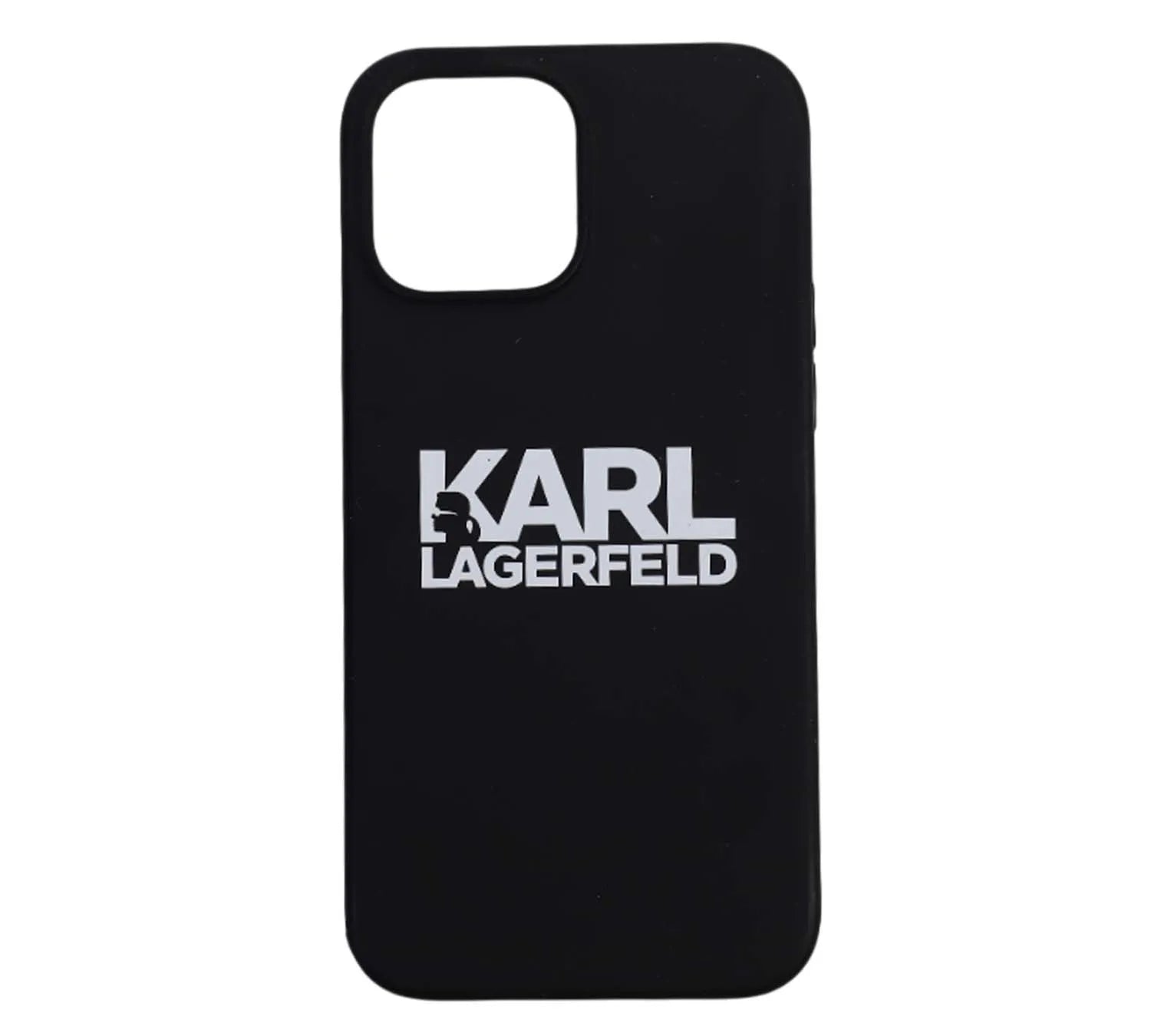 Pre-Loved Karl Lagerfeld 13 Pro Max Black Phone Cover – Authentic Pre-Owned Designer Accessory