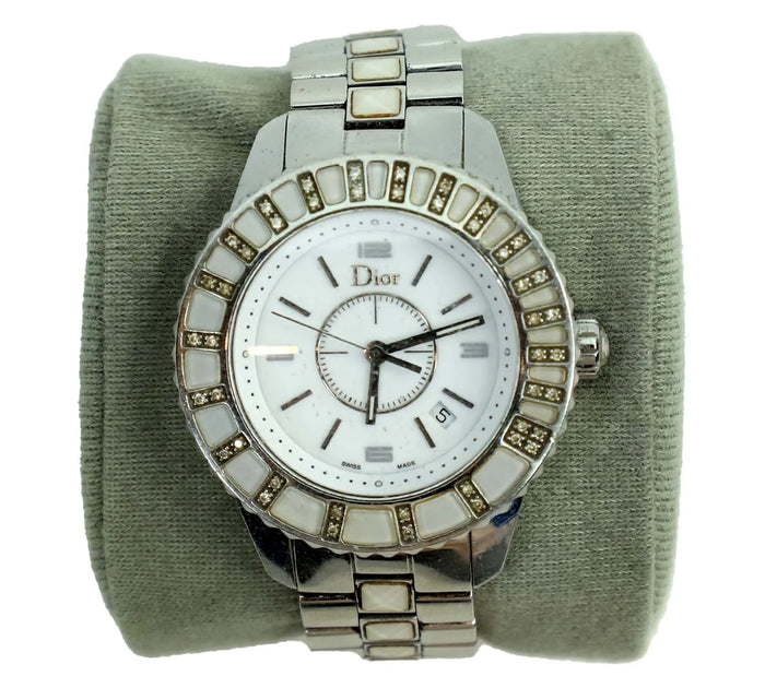 White Diamonds Stainless Steel Christal Women's Wristwatch