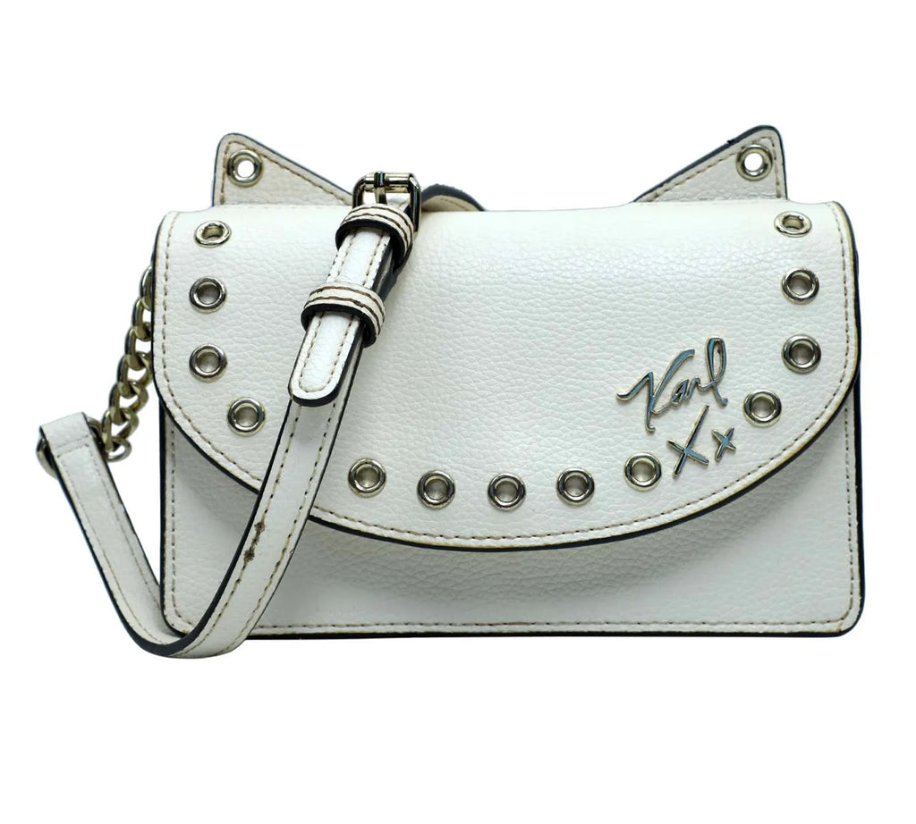Pre-Loved Karl Lagerfeld Kato Cat-Ear Small Crossbody Bag – Authentic Pre-Owned Designer Handbag