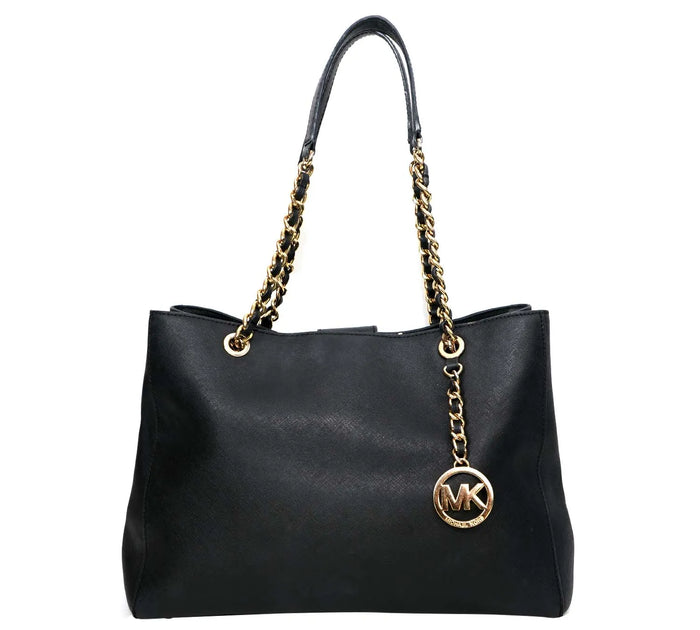 Susannah Saffiano Leather Shoulder Bag