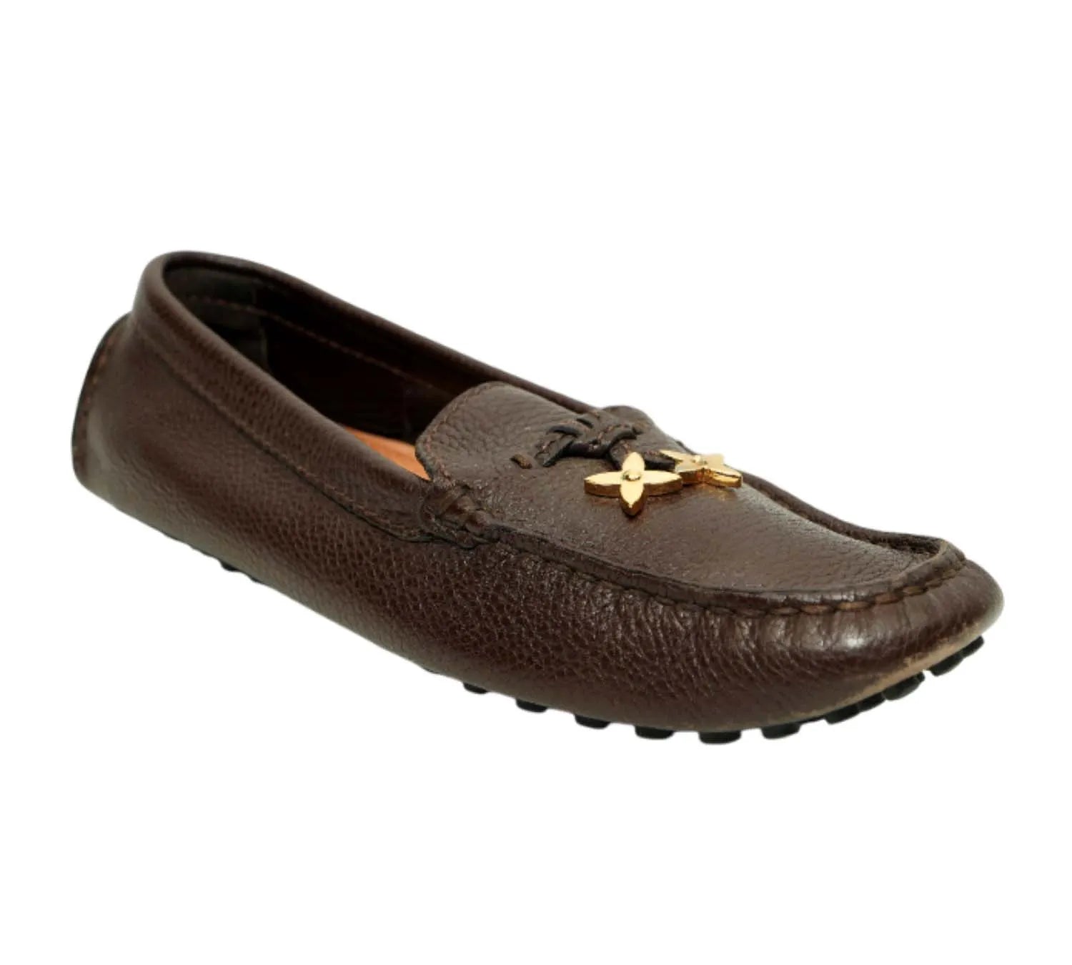 Pre-loved Louis Vuitton Women’s Brown Loafers Size 38 – Eur,