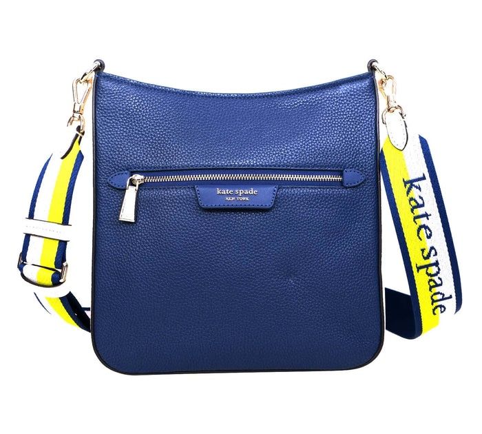 Hudson Colorblock Medium Messenger Crossbody Bag