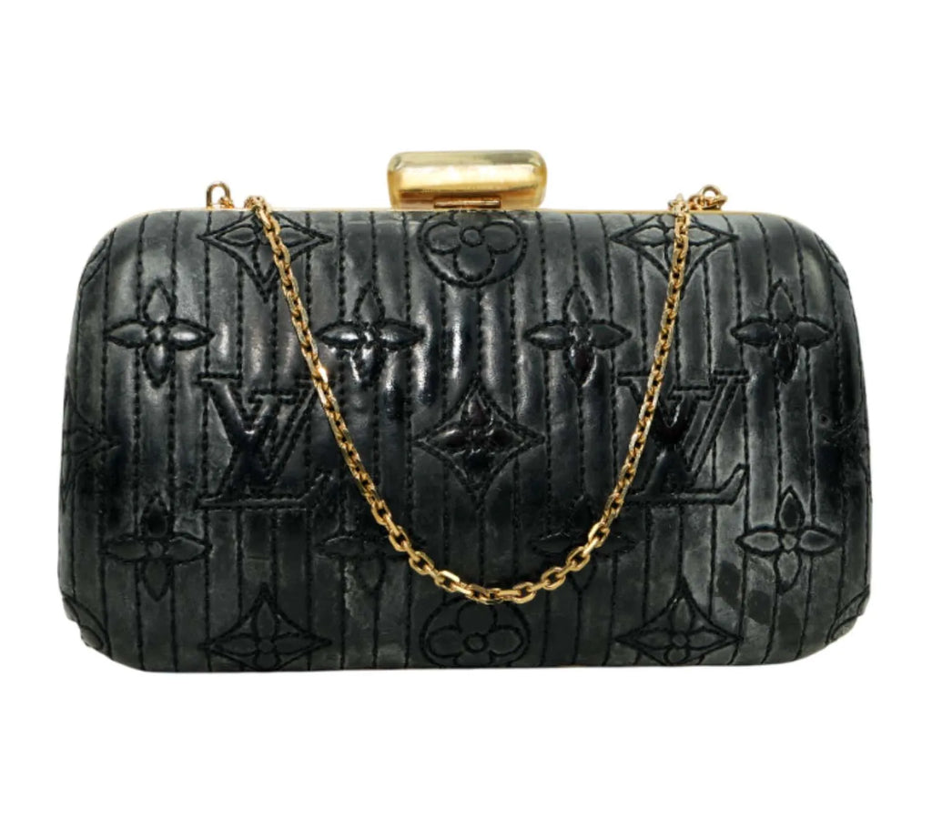 Pre-Owned Louis Vuitton Dual Monogram Motard Minaudiere Handbag