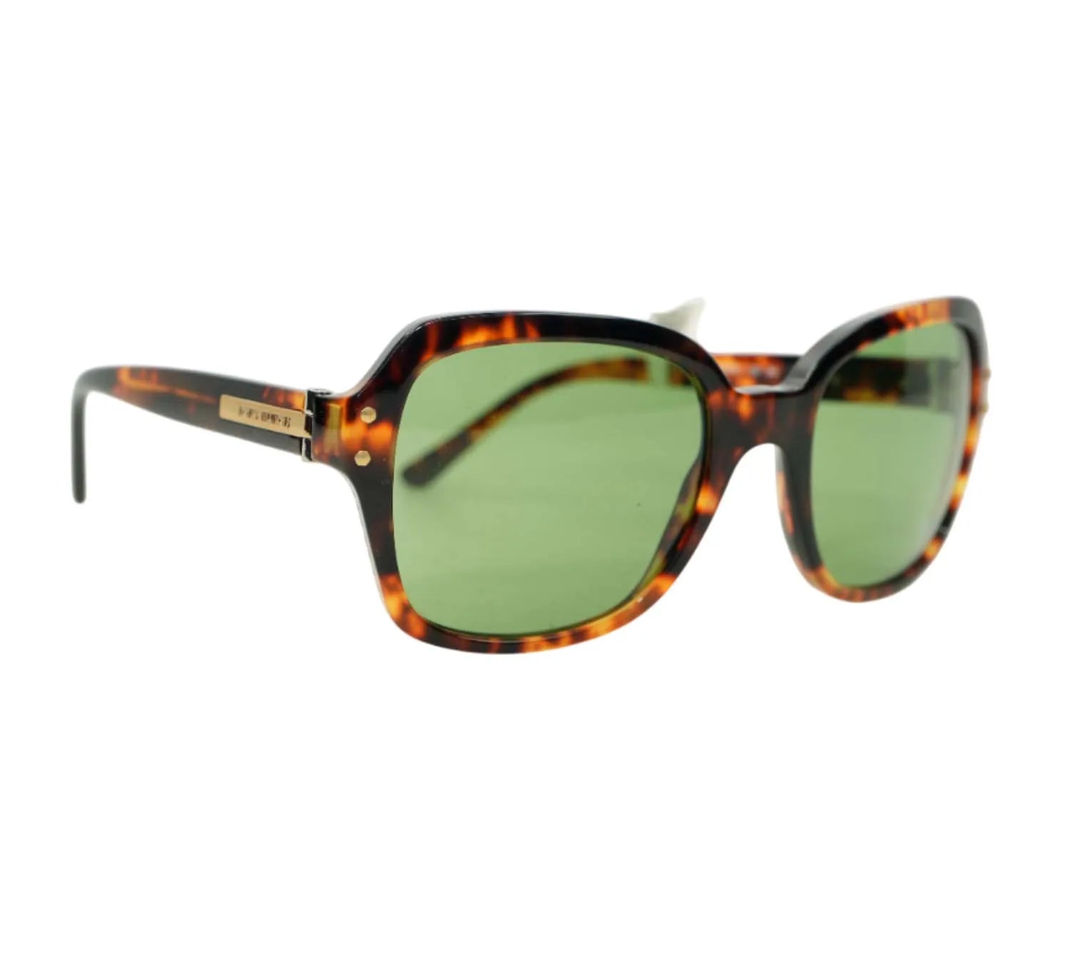 Pre-owned Tory Burch Tortoise Brown Gradient Sunglasses