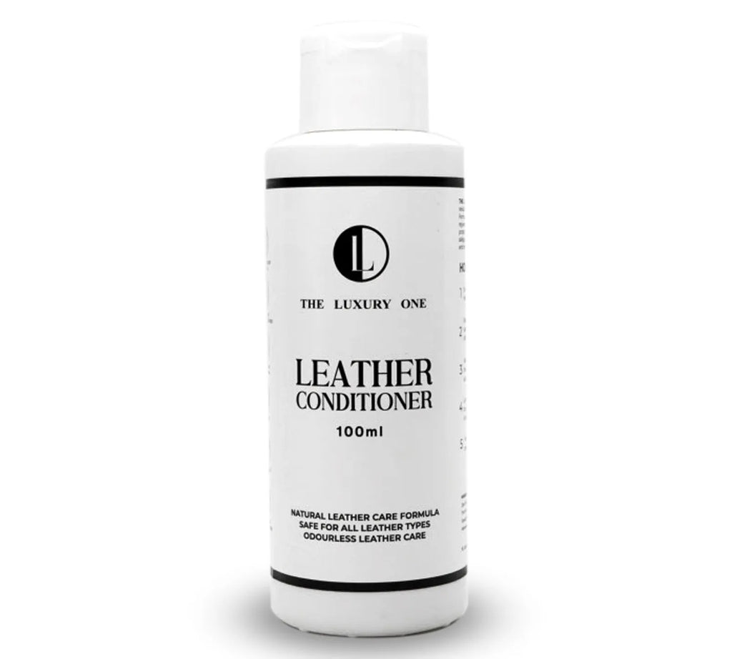 Leather conditioner for shoes, bags, and accessories