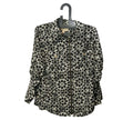Pre-owned Michael Kors Black & White Zipper Jacket Size S