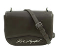Pre-owned Karl Lagerfeld Dark Brown Leather Shoulder Bag