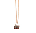 Marc Jacobs The Tote Bag Rose Gold Necklace
