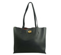 Shop Pre-Loved Coach Black Pebble Leather Willow Large Tote Bag