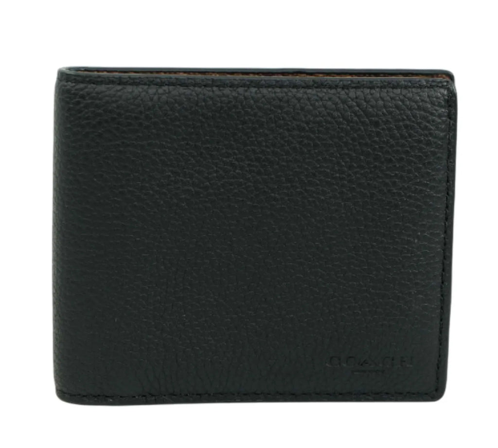 Shop Pre-Loved Coach Black/Khaki Men’s Wallet