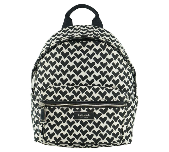 Sam Icon Modernist Hearts Jacquard Small Backpack