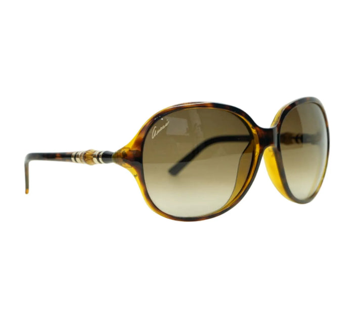 Brown Gradient Bamboo Sunglasses