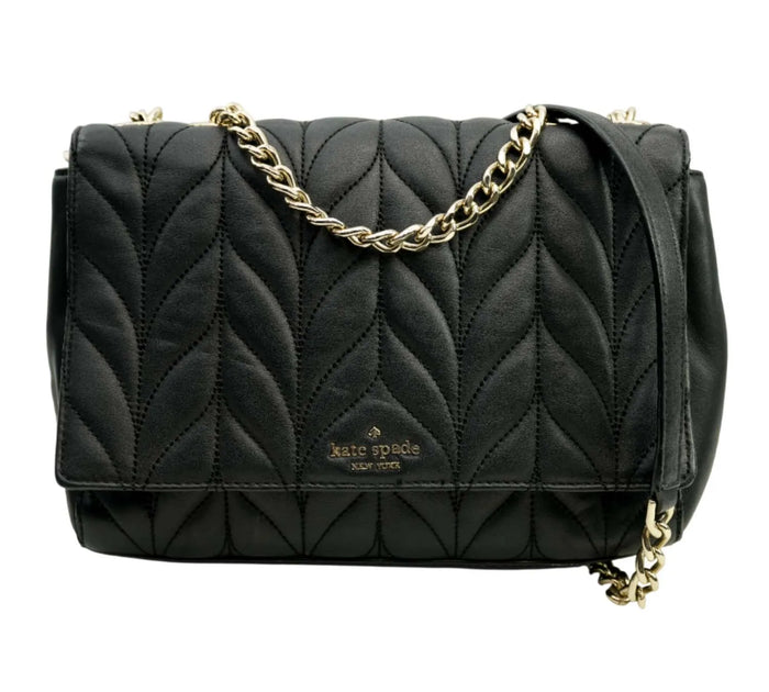 Black Briar Lane Quilted Shoulder Bag