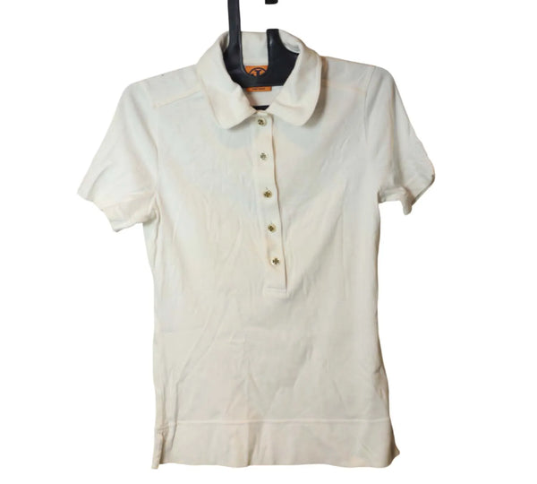 White Polo T-Shirt Size - S