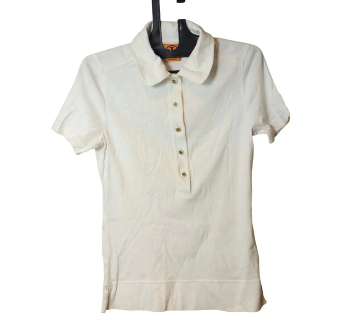 White Polo T-Shirt Size - S