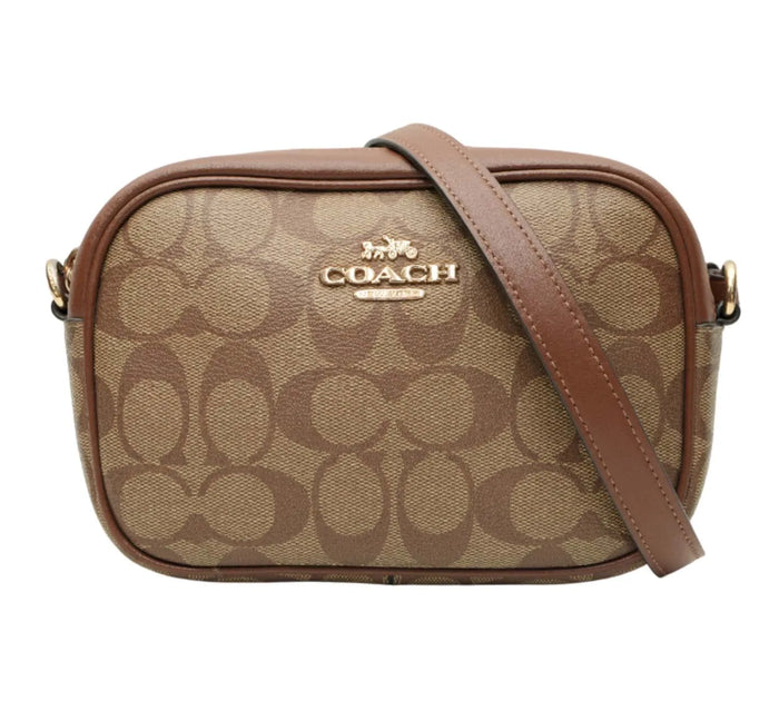 Brown Signature Mini Jamie Camera Bag
