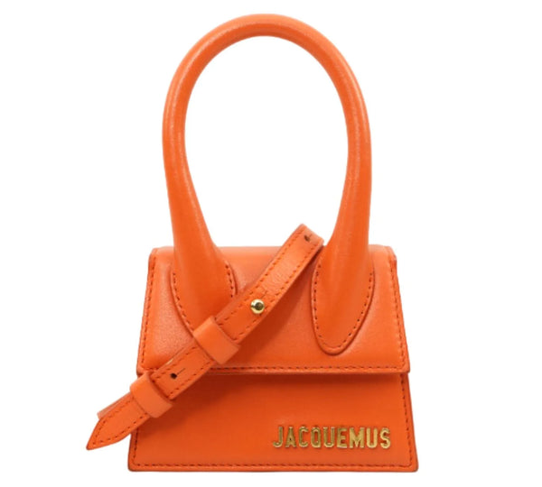 Orange Le Chiquito Mini Leather Bag