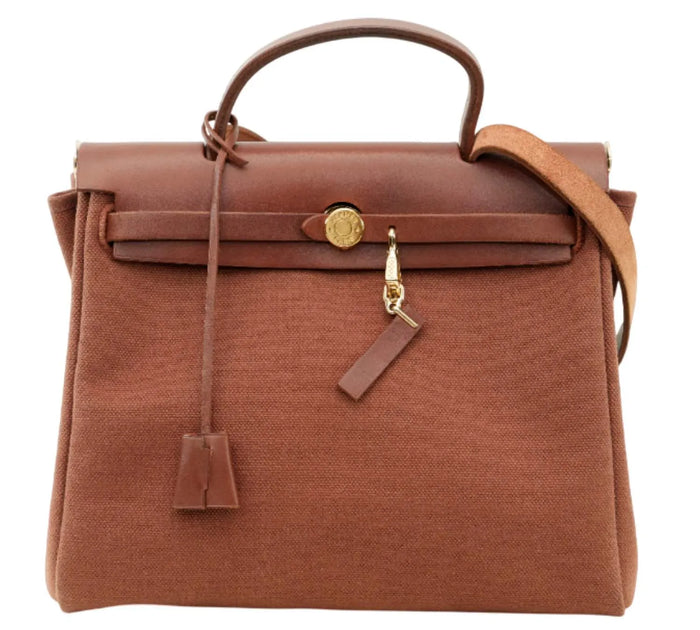 Rouge H Toile & Leather Herbag Zip 39 Bag
