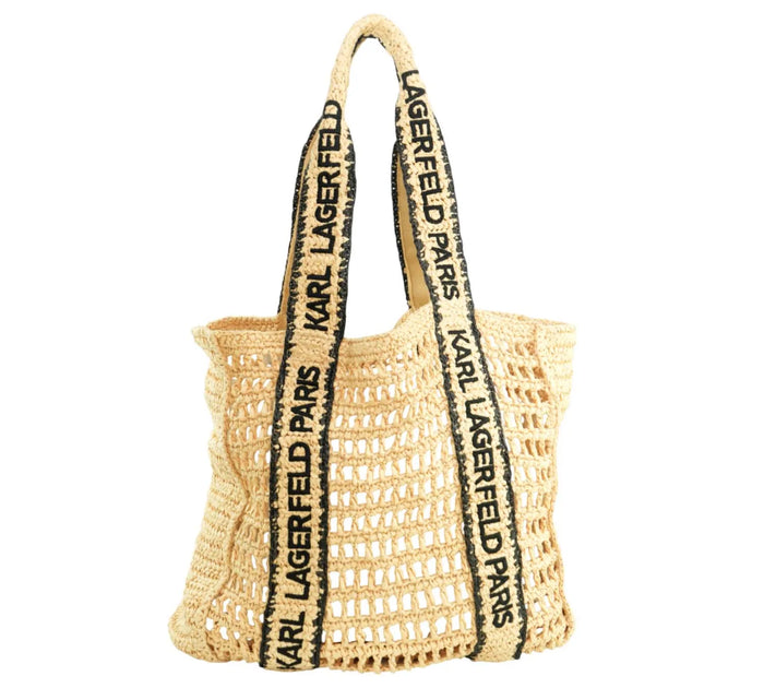 Antibes Woven Straw Large Tote