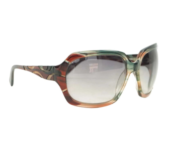 Butterfly Multi-Toned Acetate Sunglasses