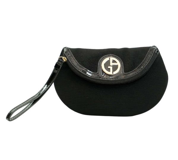 Beauty Black Cosmetic Wristlet