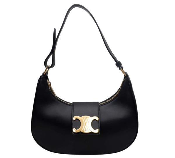 Black Ava Shoulder Bag