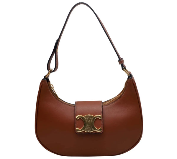 Tan Ava Shoulder Bag