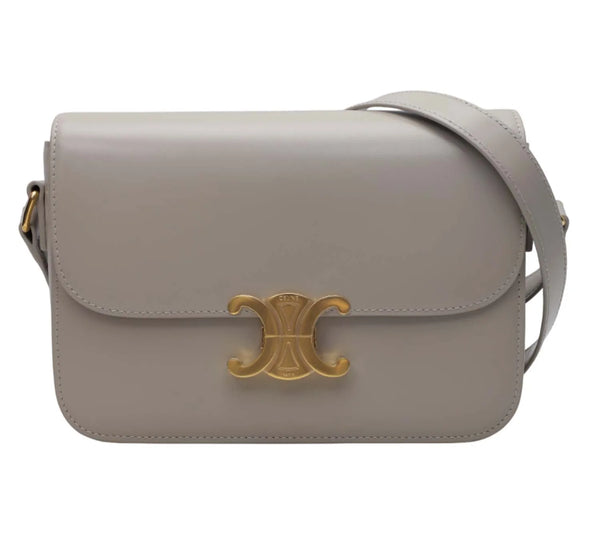 Pebble Grey Triomphe Bag