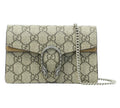 Gucci Mini Dionysus GG Supreme shoulder bag with signature monogram canvas and tiger head closure