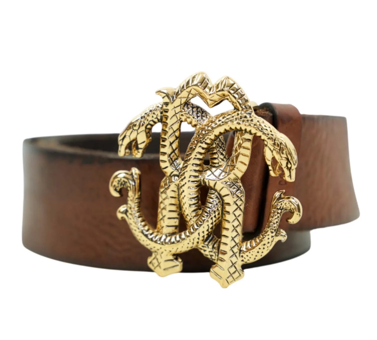 viral Roberto Cavalli snake leather belt trending luxury fashion item