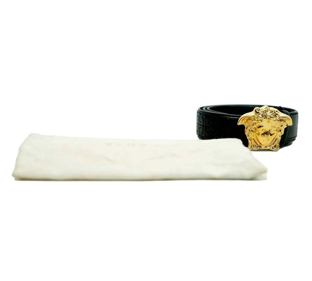 authentic Versace Medusa buckle belt size 90 cm for sale luxury accessory
