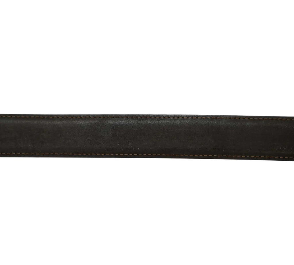 Mont Blanc leather reversible belt size 90 cm premium material and finish