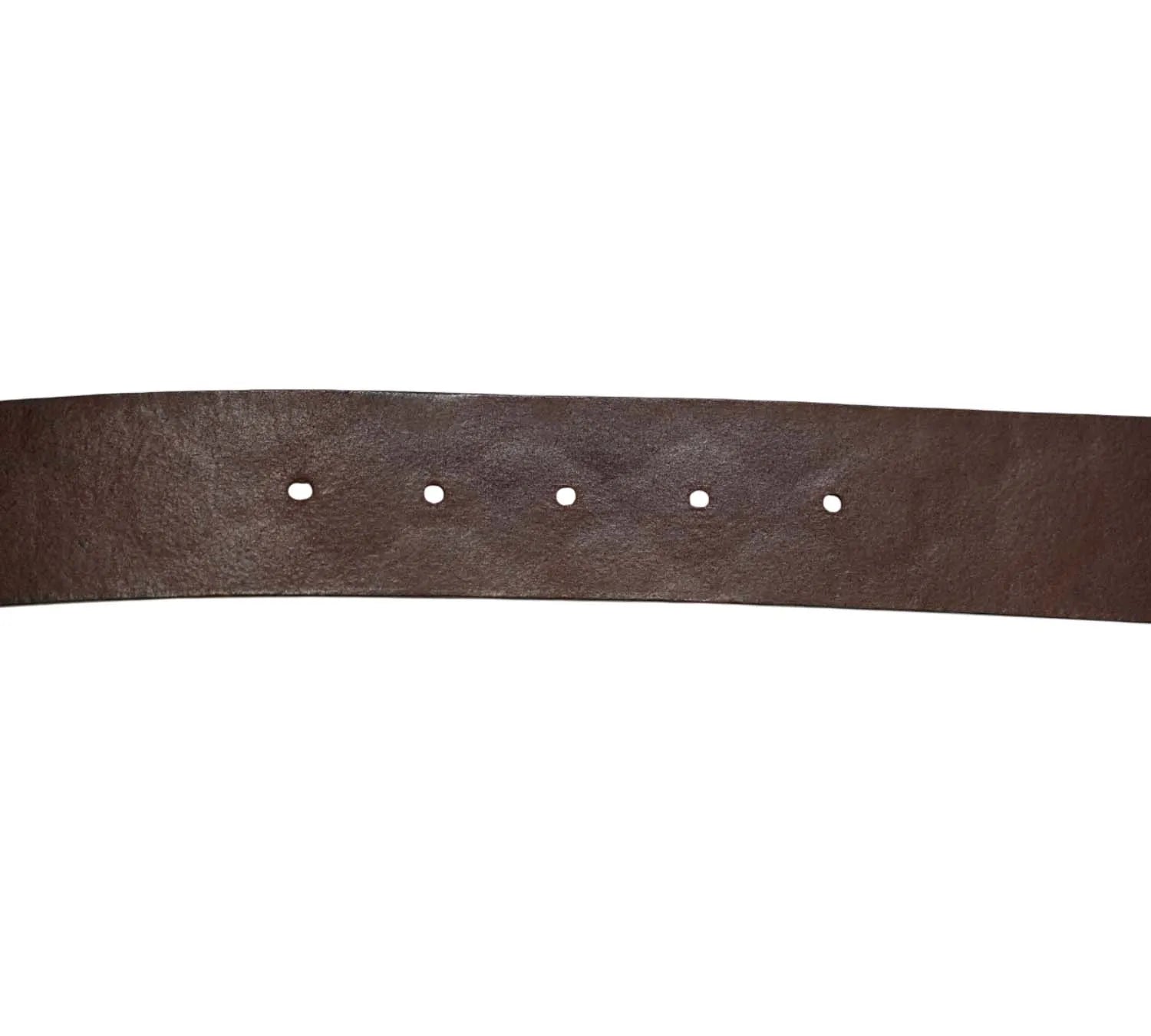 minimal Gucci brown leather belt with classic interlocking G buckle