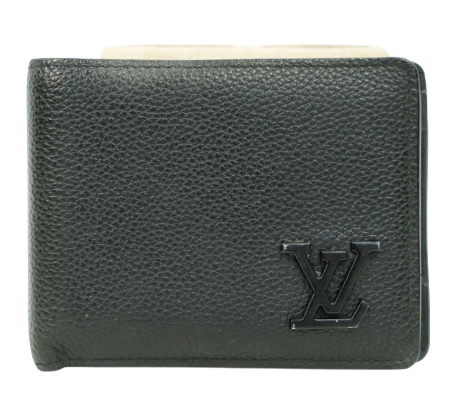 Louis Vuitton LV Aerogram Multiple wallet in smooth leather with embossed LV logo, luxury men’s wallet