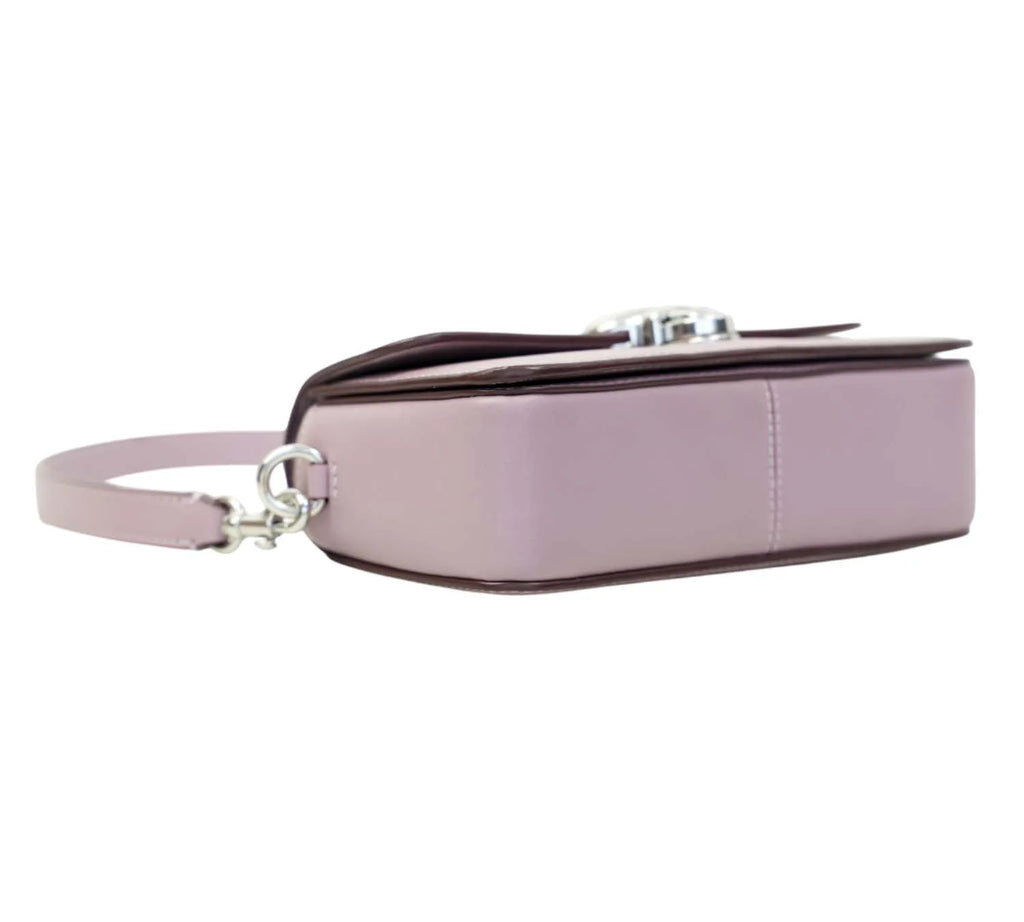authentic Coach purple Studio baguette bag for sale luxury handbag