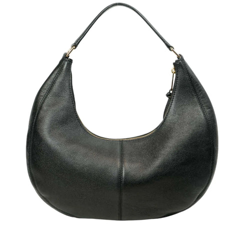 trending Marc Jacobs black crescent hobo bag with minimalist design