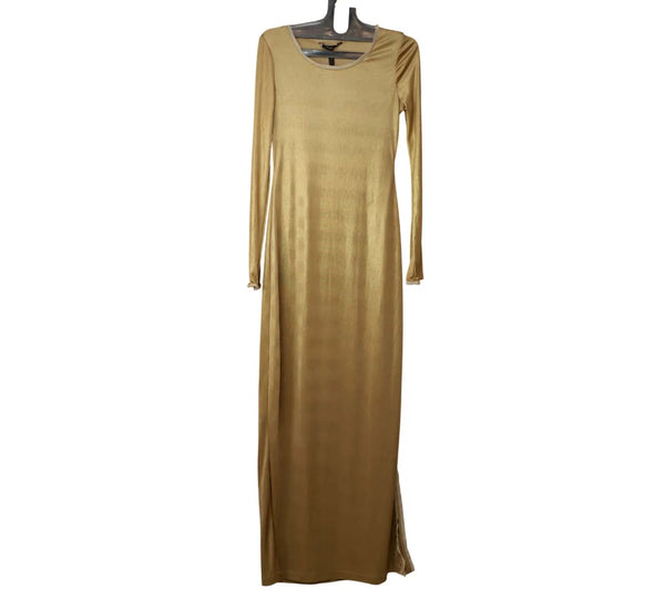 Gold Fresno Maxi Dress Size - LP