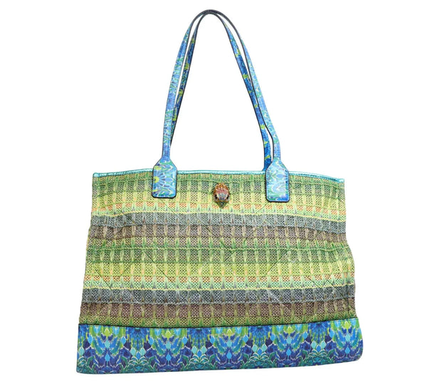 Multicolour Woven Tote Bag