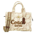 Natural Multi Signature Canvas Cargo Tote