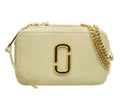 Off White Glam Shot Chain Leather Crossbody Bag – Luxury Designer Shoulder Purse for Women