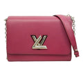 Fuchsia Pink Twist GM Epi Leather Bag – Luxury Designer Shoulder Bag for Women