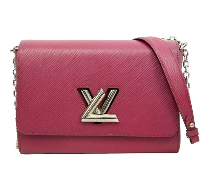 Fuchsia Pink Twist GM Epi Leather Bag