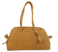 Camel Suede Le Turismo Bowler Bag – Luxury Designer Handbag for Elegant Everyday Style