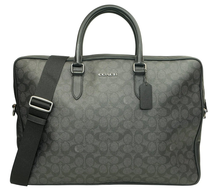 Charcoal/Black Ethan Large Brief Bag