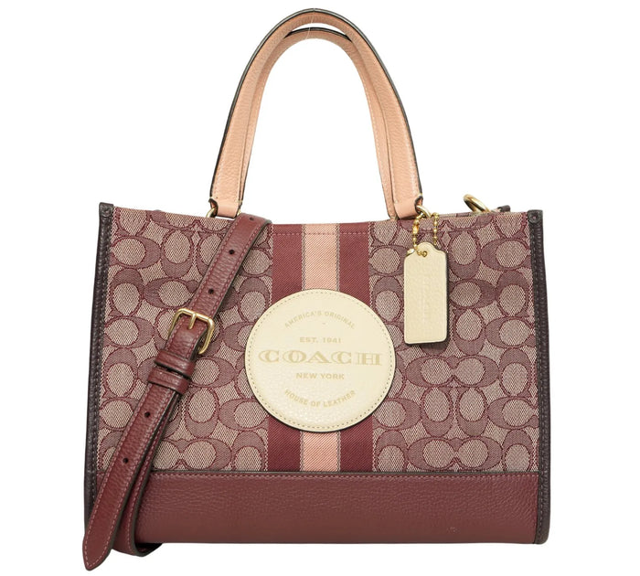 Wine Multi Dempsey Carryall Signature Tote