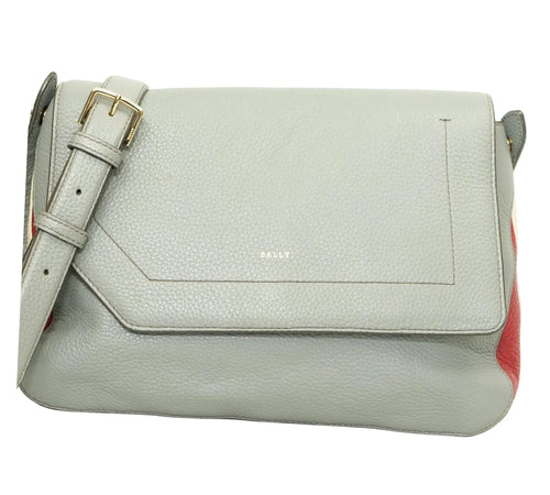 Binder Striped Leather Messenger Bag luxury designer crossbody bag with modern striped leather style