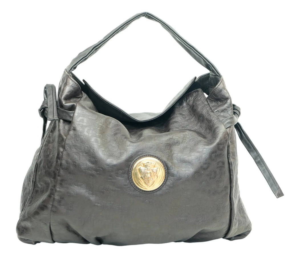 Hysteria Fold-Over Hobo luxury designer handbag with modern relaxed elegance and chic styling