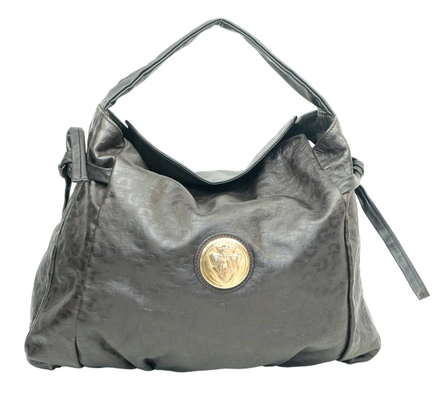 Hysteria Fold-Over Hobo luxury designer handbag with modern relaxed elegance and chic styling
